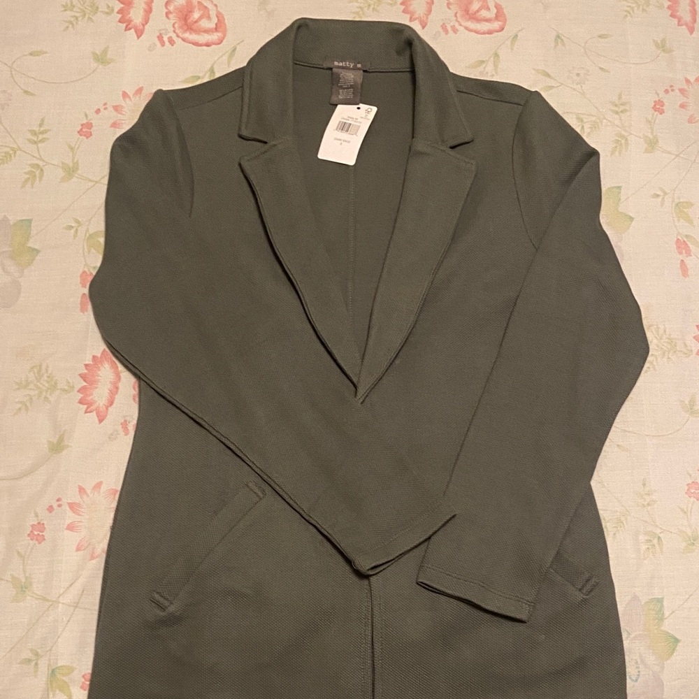 Matty M Olive Blazer